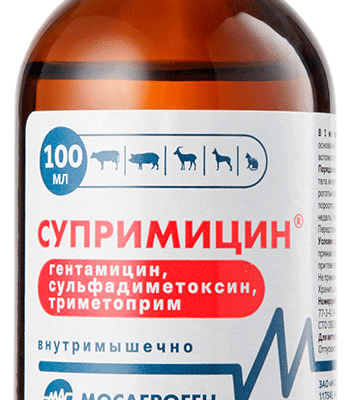 suprimicin 100 ml